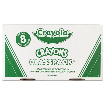 Crayola Classpack Crayon,PK800